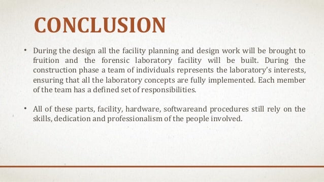 conclusion forensic chemistry conclusion forensic chemistry
